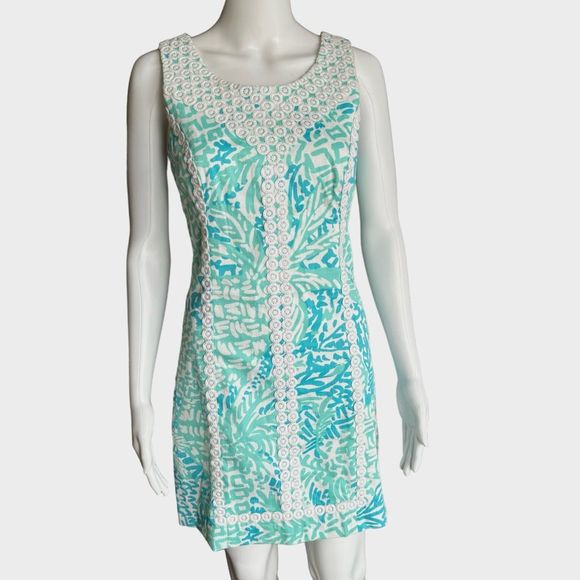 Lilly Pulitzer Mila Shift Dress Size 6 - Picture 2 of 8